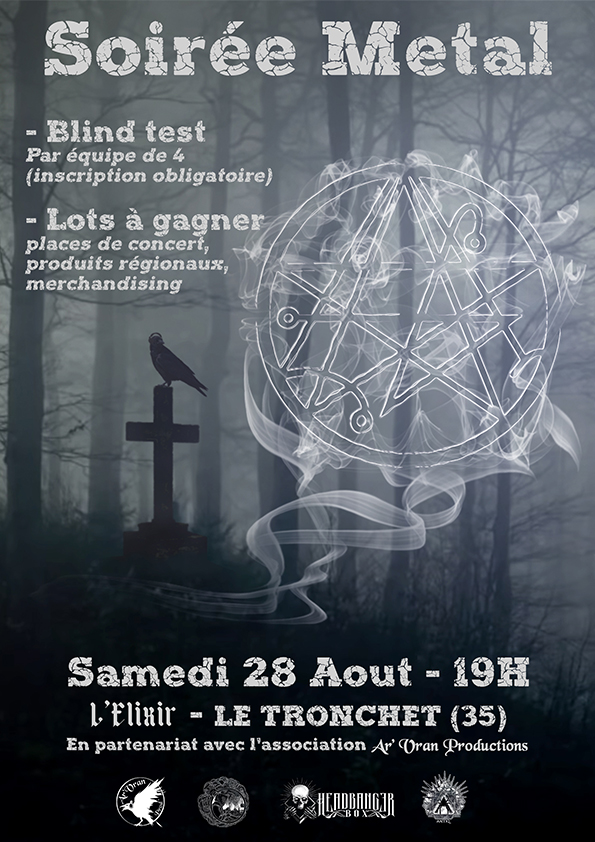 Soirée metal à l'Elixir - Le Tronchet (2021)