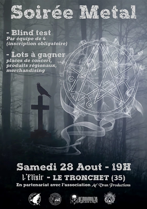Soirée metal à l'Elixir - Le Tronchet (2021)
