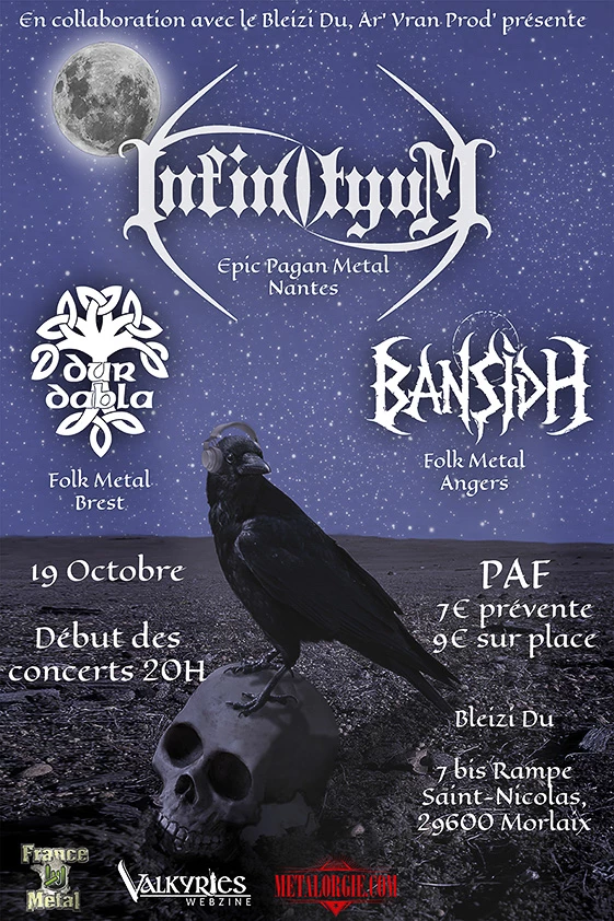 1er concert de l'association au Blezi Du à Morlaix (2019)